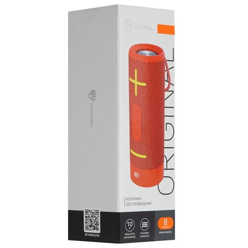 Купить Портативная колонка BY Storm, красный  9201309. Характеристики, отзывы и цены в Донецке