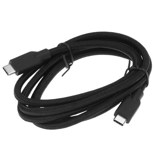Купить Кабель круглый Genius USB Type-C - USB Type-C черный 1.5 м  5454727. Характеристики, отзывы и цены в Донецке