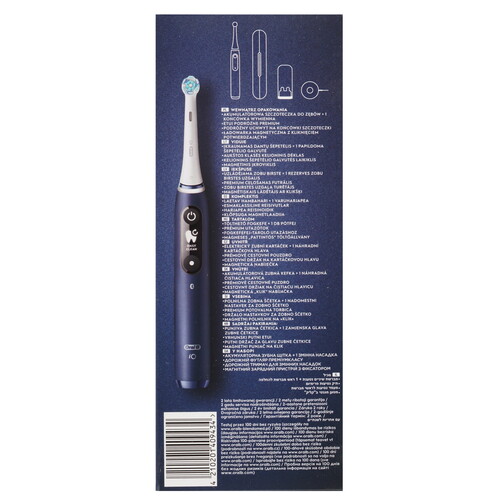 Купить Электрическая зубная щетка Braun Oral-B iO Series 7/iOM7 Sapphire Blue синий  5604233. Характеристики, отзывы и цены в Донецке
