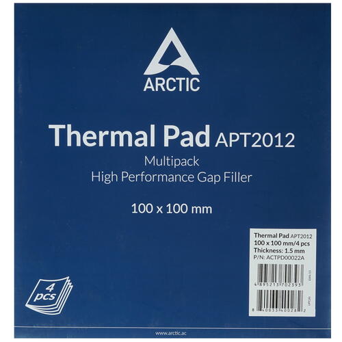 Купить Набор термопрокладок Arctic Cooling Thermal Pad [ACTPD00022A]  1629707. Характеристики, отзывы и цены в Донецке