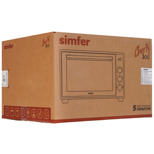 Купить Мини-печь Simfer M30B25 черный  9309883. Характеристики, отзывы и цены в Донецке