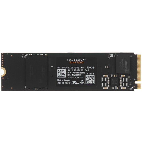Купить 500 ГБ M.2 NVMe накопитель WD Black SN7100  5631355. Характеристики, отзывы и цены в Донецке