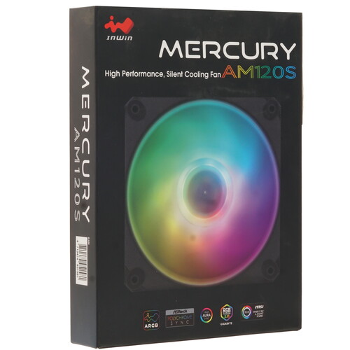 Купить Вентилятор InWin Mercury AM120S  5615541. Характеристики, отзывы и цены в Донецке