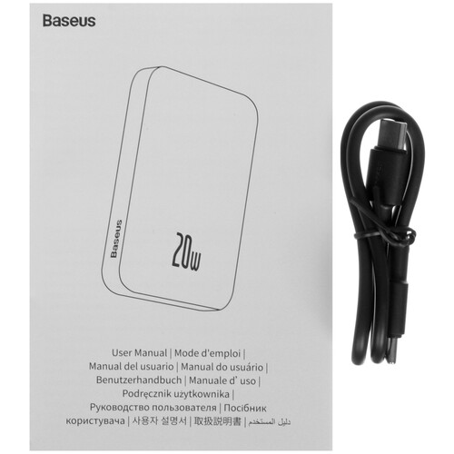 Купить Портативный аккумулятор Baseus Magnetic Mini Wireless Fast Charge черный  9166899. Характеристики, отзывы и цены в Донецке
