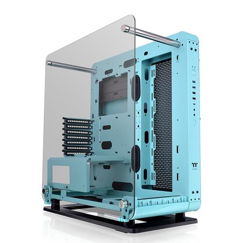 Купить Корпус Thermaltake Core P6 TG Turquoise [CA-1V2-00MBWN-00] бирюзовый  4875925. Характеристики, отзывы и цены в Донецке