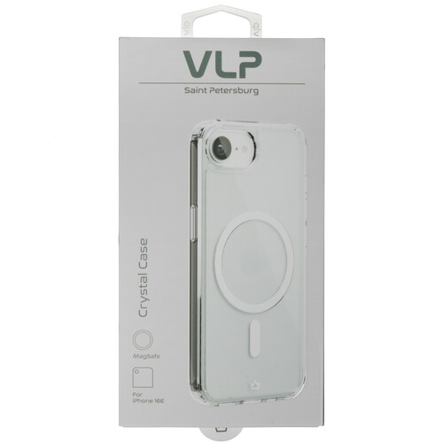 Купить Накладка  VLP Crystal Case для Apple iPhone 16e прозрачный  5628197. Характеристики, отзывы и цены в Донецке