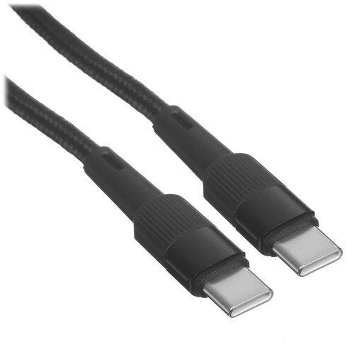 Купить Кабель круглый REXANT USB Type-C - USB Type-C черный 2 м  5454269. Характеристики, отзывы и цены в Донецке