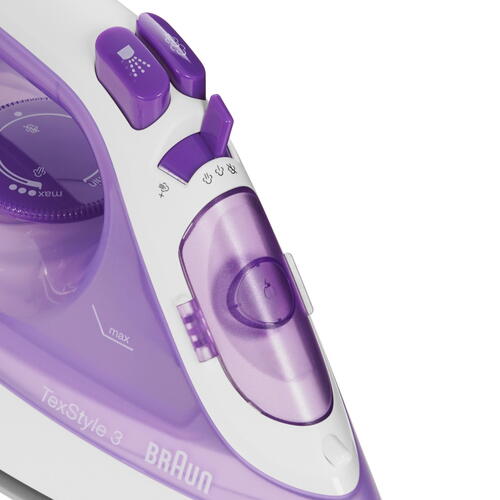 Купить Утюг Braun Texstyle 3 SI3042 VI фиолетовый  5411258. Характеристики, отзывы и цены в Донецке