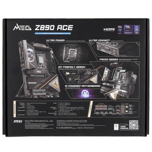 Купить Материнская плата MSI MEG Z890 ACE  5494386. Характеристики, отзывы и цены в Донецке