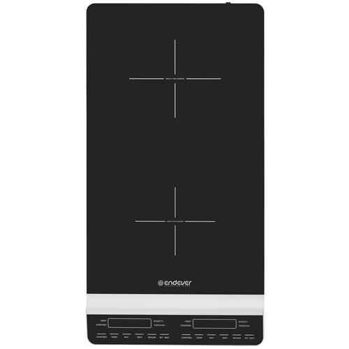 Купить Плита компактная электрическая Endever Skyline IP-67 черный  9229141. Характеристики, отзывы и цены в Донецке