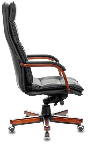 Купить Кресло офисное Бюрократ T-9927WALNUT черный  9096963. Характеристики, отзывы и цены в Донецке