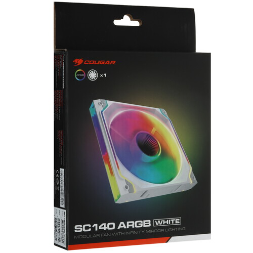 Купить Вентилятор Cougar SC140 ARGB  5609710. Характеристики, отзывы и цены в Донецке