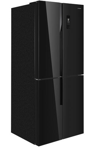 Купить Холодильник многодверный  MAUNFELD MFF182NFBE черный  5370100. Характеристики, отзывы и цены в Донецке