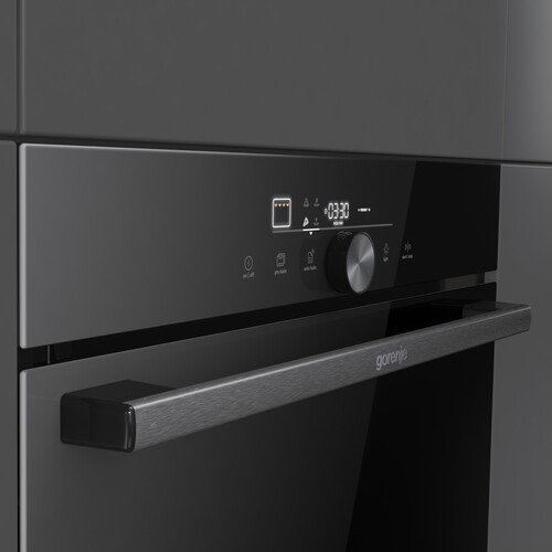 Купить Электрический духовой шкаф Gorenje GO66E Pizza350C черный  9179715. Характеристики, отзывы и цены в Донецке
