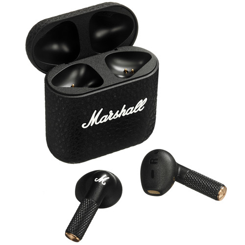 Купить Наушники TWS Marshall Minor IV  черный 2024  5470026. Характеристики, отзывы и цены в Донецке