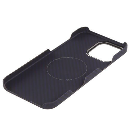 Купить Накладка  VLP Kevlar Case для Apple iPhone 16 Pro Max синий/черный  5487102. Характеристики, отзывы и цены в Донецке