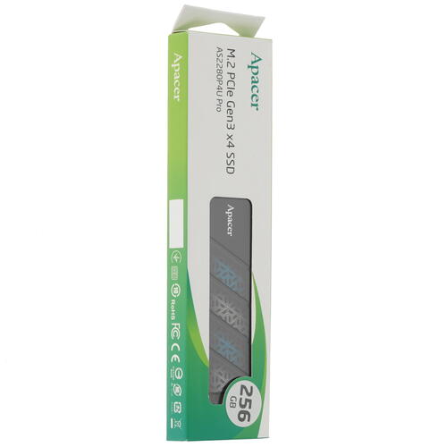 Купить 256 ГБ M.2 NVMe накопитель Apacer AS2280P4U PRO [AP256GAS2280P4UPRO-1]  4876957. Характеристики, отзывы и цены в Донецке