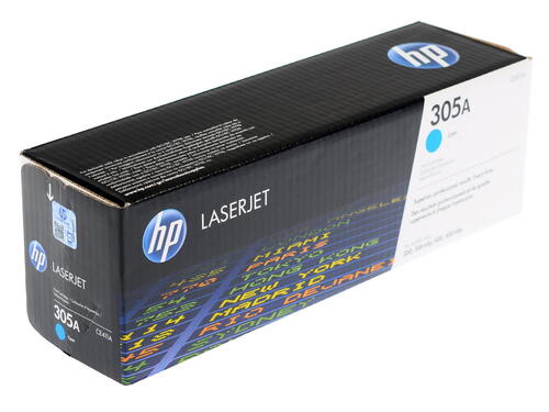 Купить Картридж лазерный HP 305A (CE411A) голубой, с чипом  0158346. Характеристики, отзывы и цены в Донецке