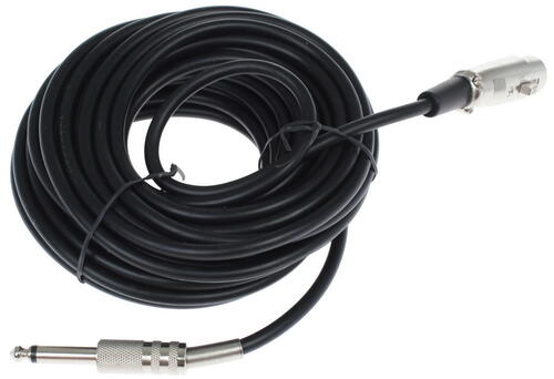 Купить Кабель DEXP 6.3 mm jack mono - XLR черный  1078308. Характеристики, отзывы и цены в Донецке