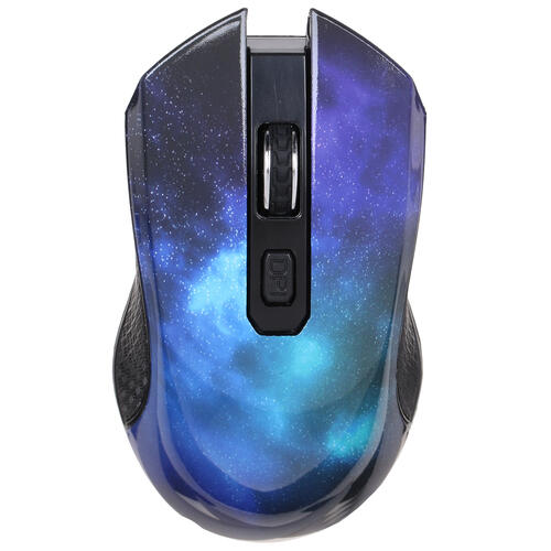 Купить Мышь беспроводная QUMO Office Universe M27 синий  1365042. Характеристики, отзывы и цены в Донецке