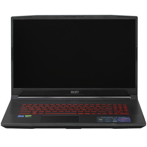 Купить 17.3" Ноутбук MSI Katana 17 B12UCR-820XRU черный  5424236. Характеристики, отзывы и цены в Донецке