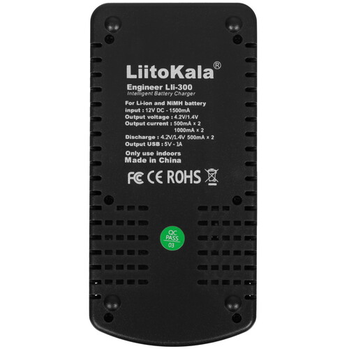 Купить Зарядное устройство LiitoKala Lii-300 EU+Carcable  9212368. Характеристики, отзывы и цены в Донецке