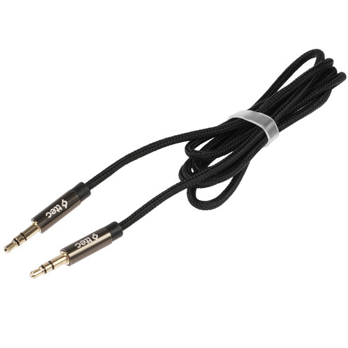 Купить Кабель   TTEC jack 3.5 мм - jack 3.5 мм черный  9157896. Характеристики, отзывы и цены в Донецке