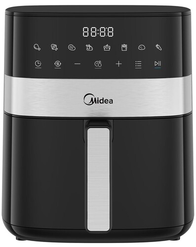 Купить Аэрогриль Midea MAF-CN65E(WB) черный  5633776. Характеристики, отзывы и цены в Донецке