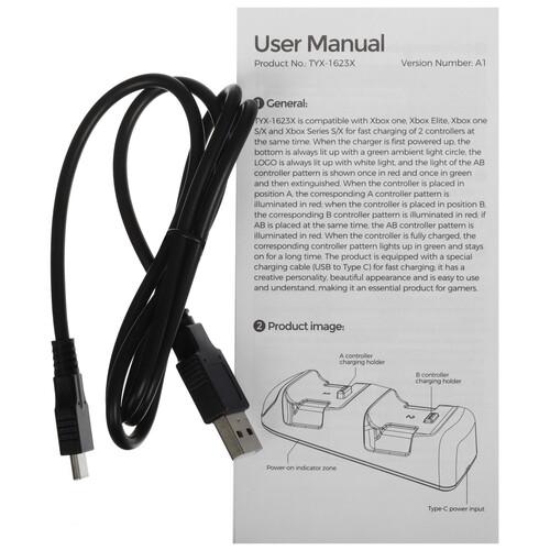 Купить Зарядная станция DOBE TYX-1623X черный  9190017. Характеристики, отзывы и цены в Донецке