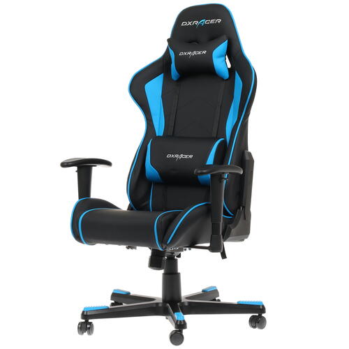 Купить Кресло игровое DXRacer OH/FE08/NB черный  1104786. Характеристики, отзывы и цены в Донецке