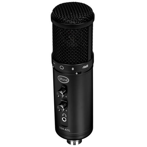 Купить Микрофон Mice U24-A1L черный  5440926. Характеристики, отзывы и цены в Донецке