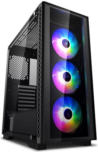 Купить Корпус DEEPCOOL MATREXX 50 ADD-RGB 3F [DP-ATX-MATREXX50-AR-3F-US] черный  1381371. Характеристики, отзывы и цены в Донецке