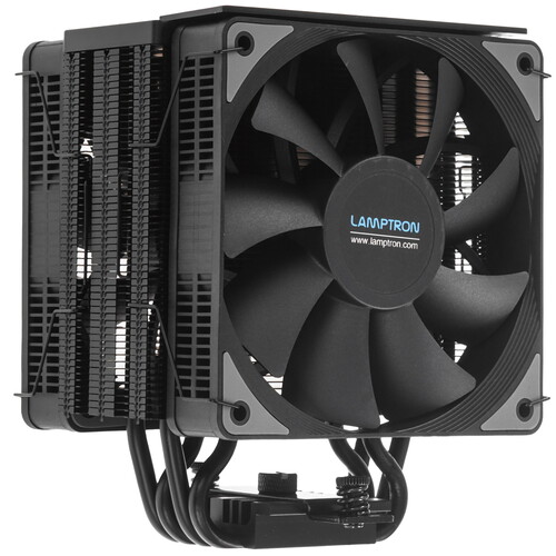 Купить Кулер для процессора Lamptron DT12 [LAMP-DT122P4UB]  5615414. Характеристики, отзывы и цены в Донецке