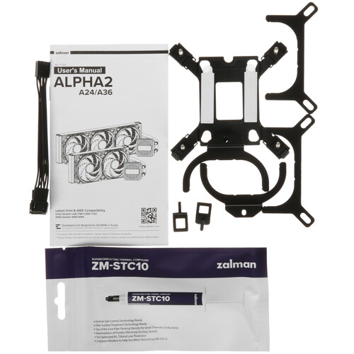 Купить Система охлаждения ZALMAN ALPHA2 A24 черная  5447518. Характеристики, отзывы и цены в Донецке