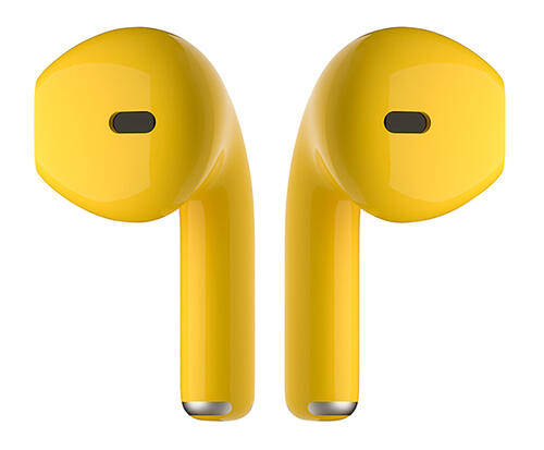 Купить Наушники TWS Qumo ViBE желтый  5424086. Характеристики, отзывы и цены в Донецке