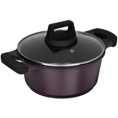 Купить Кастрюля Polaris ECO collection-20C 2.5 л 17 см фиолетовый  5467982. Характеристики, отзывы и цены в Донецке