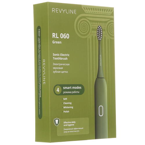 Купить Электрическая зубная щетка Revyline RL 060 зеленый  9081270. Характеристики, отзывы и цены в Донецке