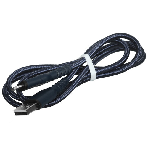 Купить Кабель круглый Hoco Lightning 8-pin - USB 2.0 Type-A синий 1 м  5475123. Характеристики, отзывы и цены в Донецке