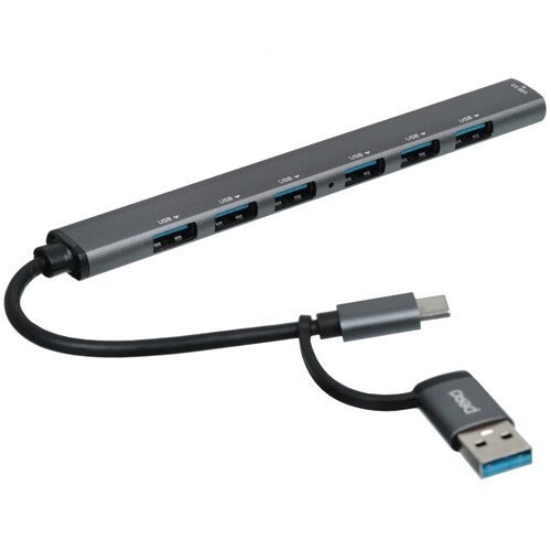 Купить USB-разветвитель PERO MH04  5620195. Характеристики, отзывы и цены в Донецке