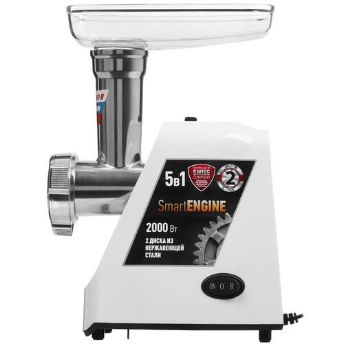 Купить Мясорубка электрическая Polaris PMG 2050 белый  9097236. Характеристики, отзывы и цены в Донецке