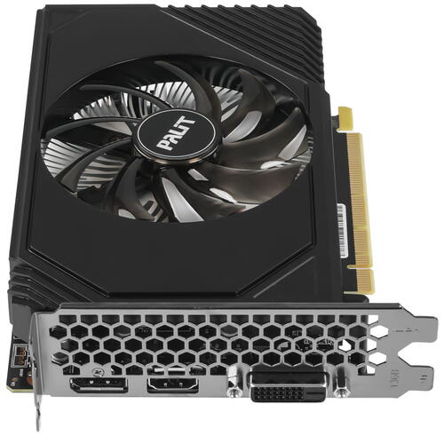 Купить Видеокарта Palit GeForce RTX 3050 StormX [NE63050018JE-1070F]  5448385. Характеристики, отзывы и цены в Донецке
