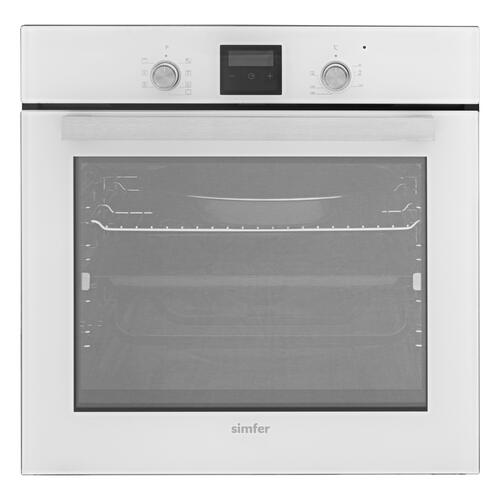 Купить Электрический духовой шкаф Simfer B6EC58016 белый  5346995. Характеристики, отзывы и цены в Донецке