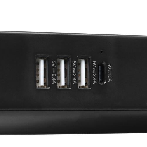 Купить Сетевой фильтр HIPER HE-1.5E4U2L черный  5058674. Характеристики, отзывы и цены в Донецке