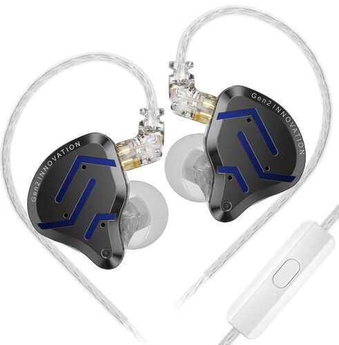 Купить Проводные наушники KZ ZSN PRO 2 черный 2024  5605162. Характеристики, отзывы и цены в Донецке