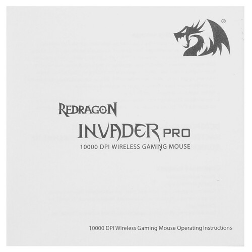 Купить Мышь беспроводная/проводная Redragon Invader Pro  9230948. Характеристики, отзывы и цены в Донецке