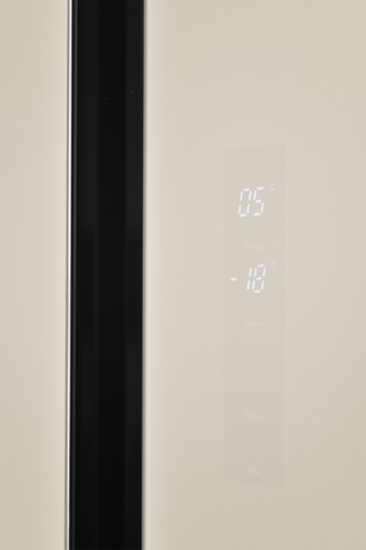 Купить Холодильник Side by Side   ZUGEL ZRSS630C бежевый  9185193. Характеристики, отзывы и цены в Донецке