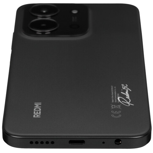Купить 6.9" Смартфон Xiaomi REDMI 15C 256 ГБ черный  5632071. Характеристики, отзывы и цены в Донецке