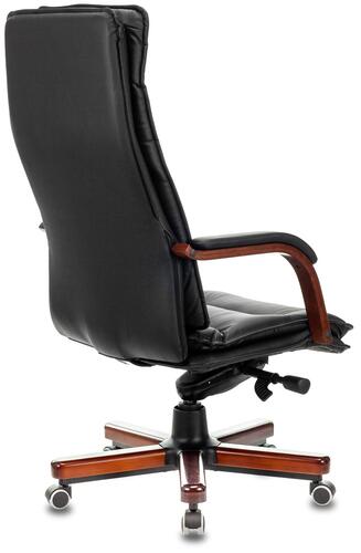 Купить Кресло офисное Бюрократ T-9927WALNUT черный  9096963. Характеристики, отзывы и цены в Донецке
