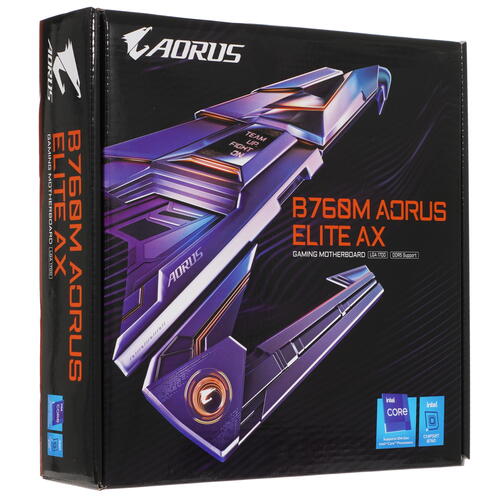 Купить Материнская плата GIGABYTE B760M AORUS ELITE AX  5087583. Характеристики, отзывы и цены в Донецке