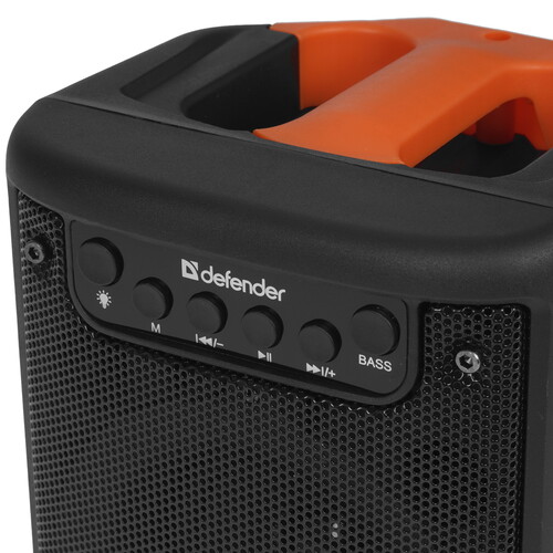 Купить Портативная колонка Defender Funky, черный  9232554. Характеристики, отзывы и цены в Донецке